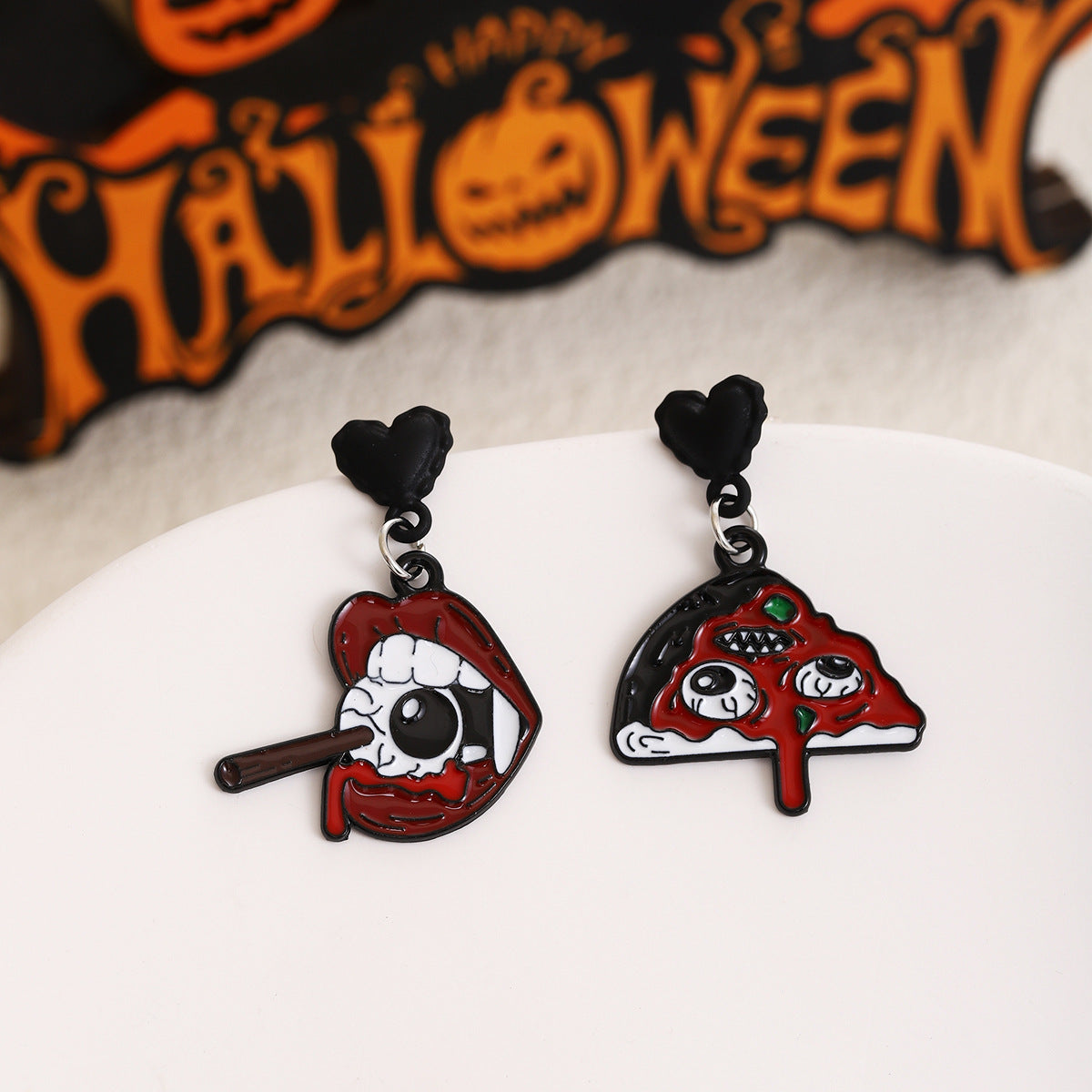 Wholesale Halloween ghost earrings