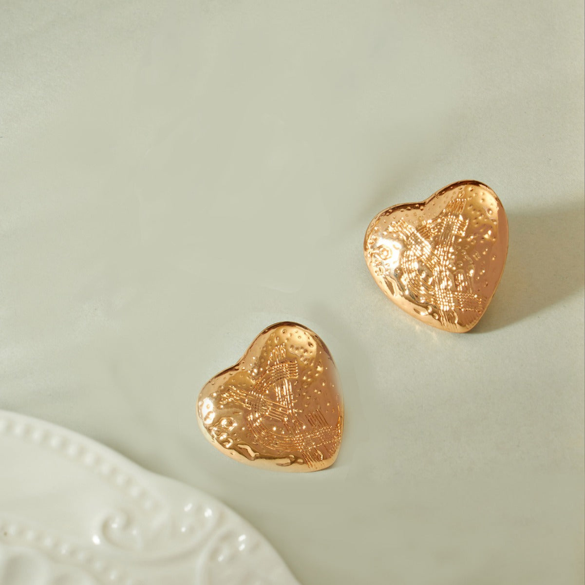 Wholesale Valentine's Day Cute Heart Earrings