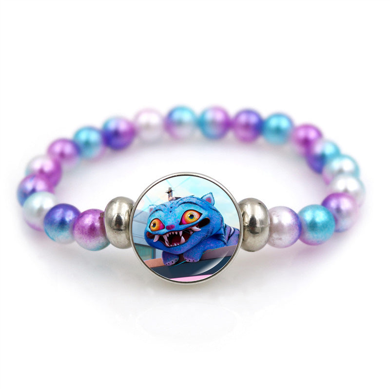 Wholesale Resin K-POP Beaded Bracelet ACCVIP