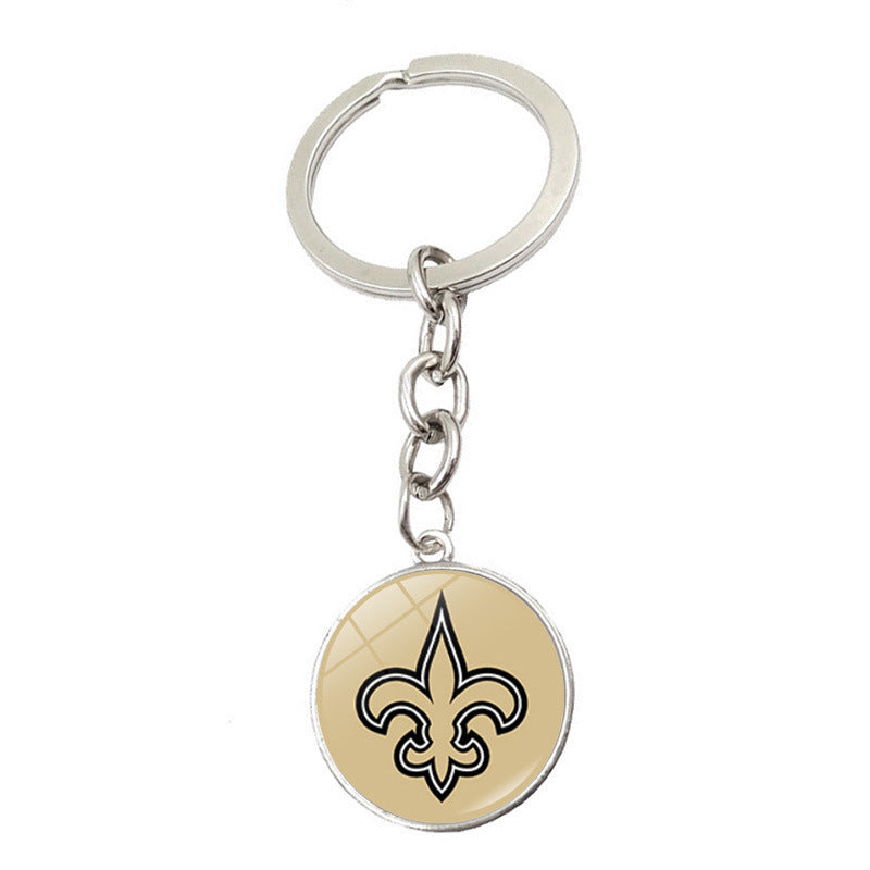 Wholesale Football Team Logo Keychain