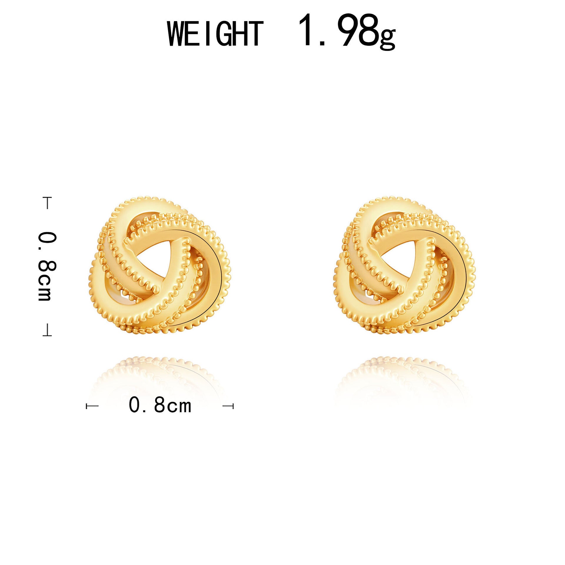 Wholesale butterfly and star-shaped zircon earrings