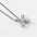 Wholesale Titanium Steel  balloon bubble letter pendant female necklace