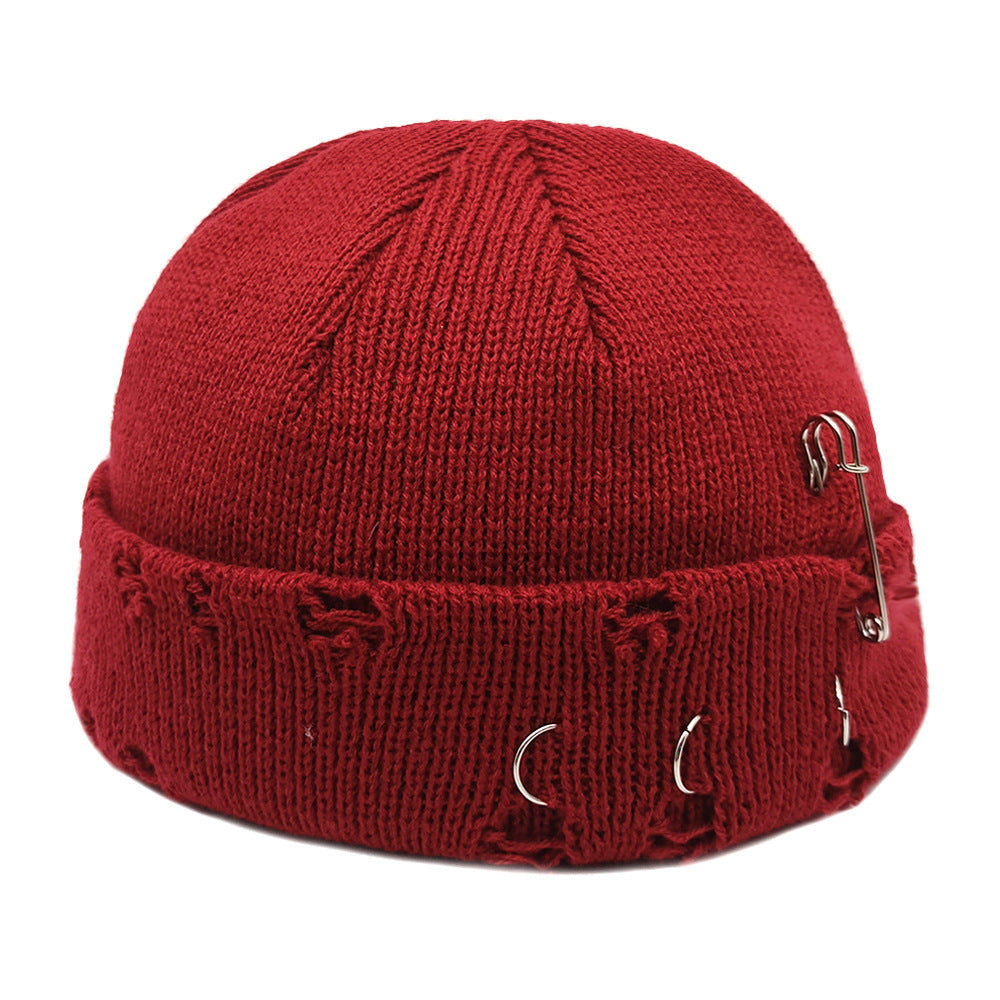 Wholesale Women' s Melon Hat  Fashionable Broken Hat