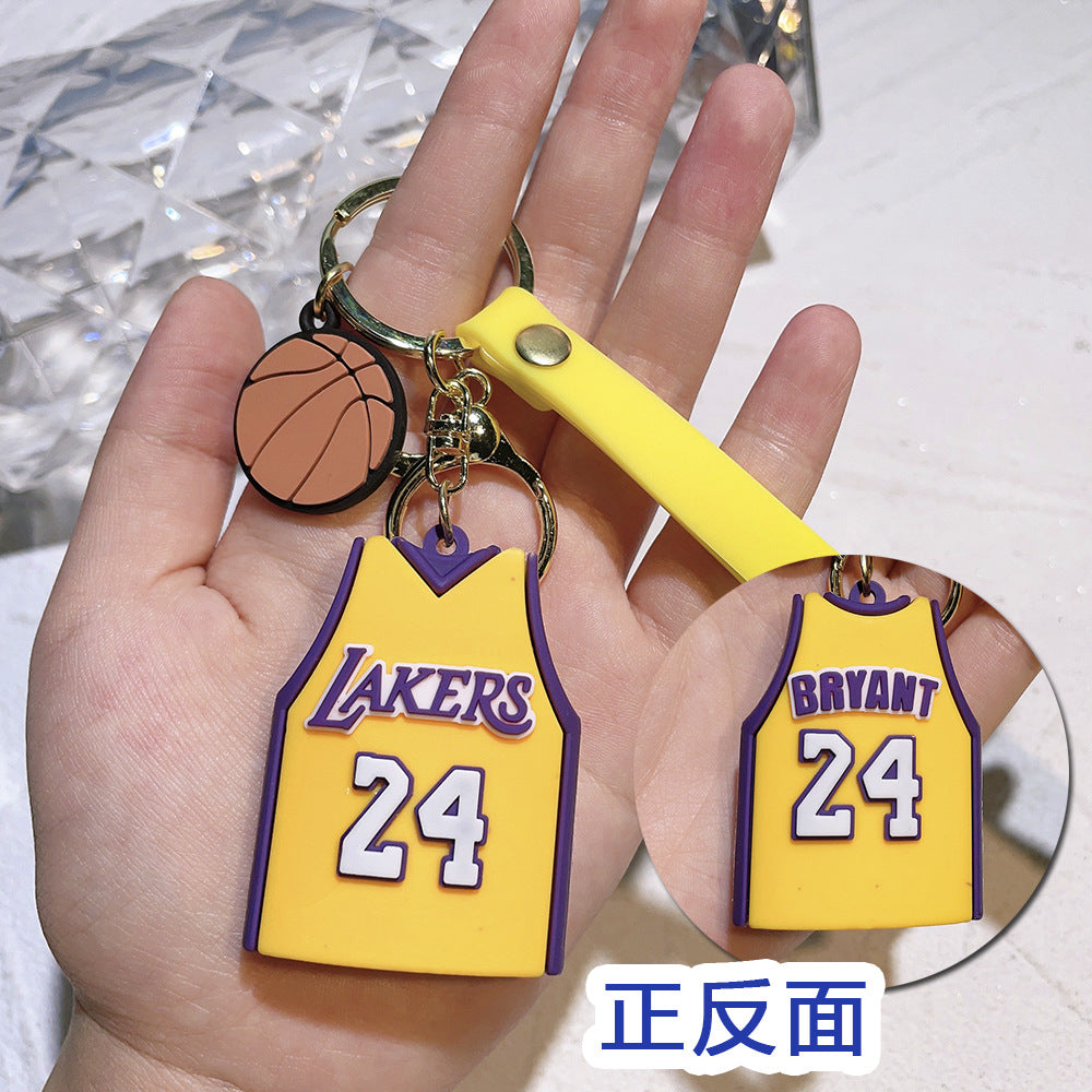 Wholesale Basketball jersey keychain