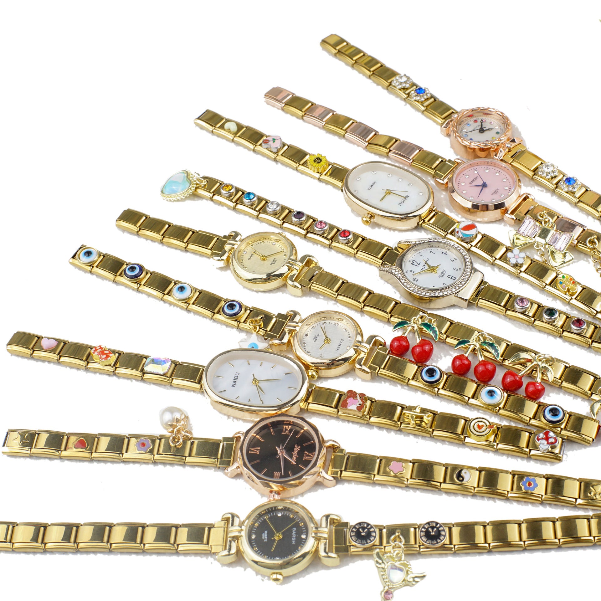Wholesale Versatile DIY Modular Bracelet with Diamond Inlay