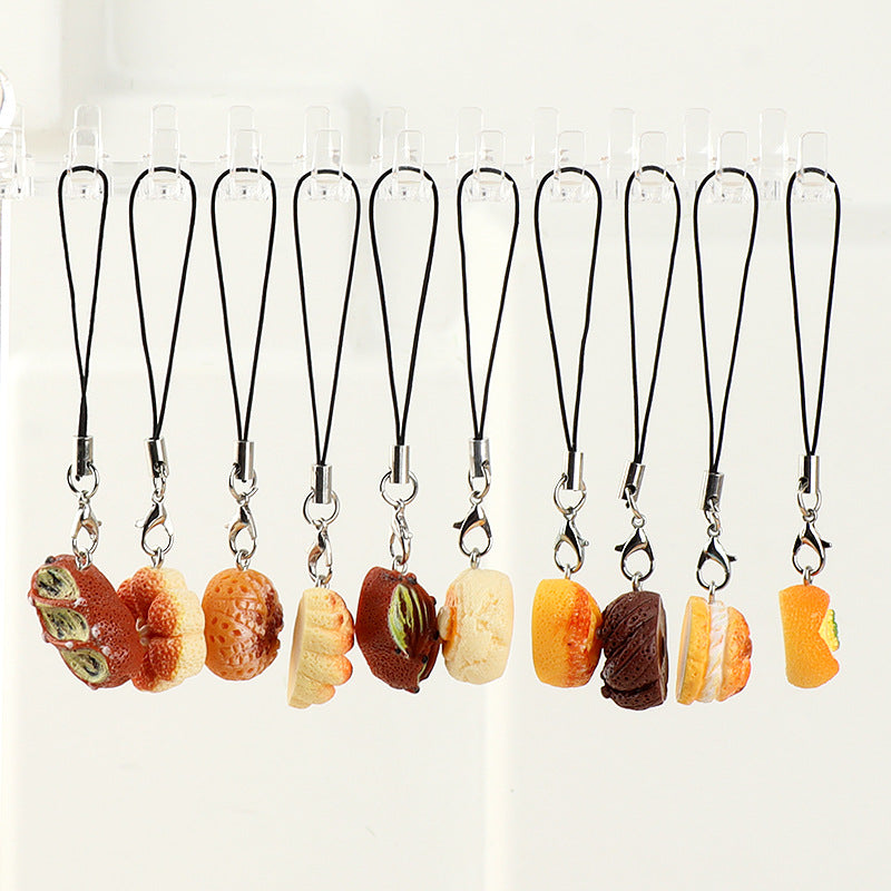 Wholesale Keychain Pendant Food Keychain