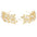 Wholesale  Pearl leaf headband Greek goddess star style Garland headdress bridal earrings necklaces suit