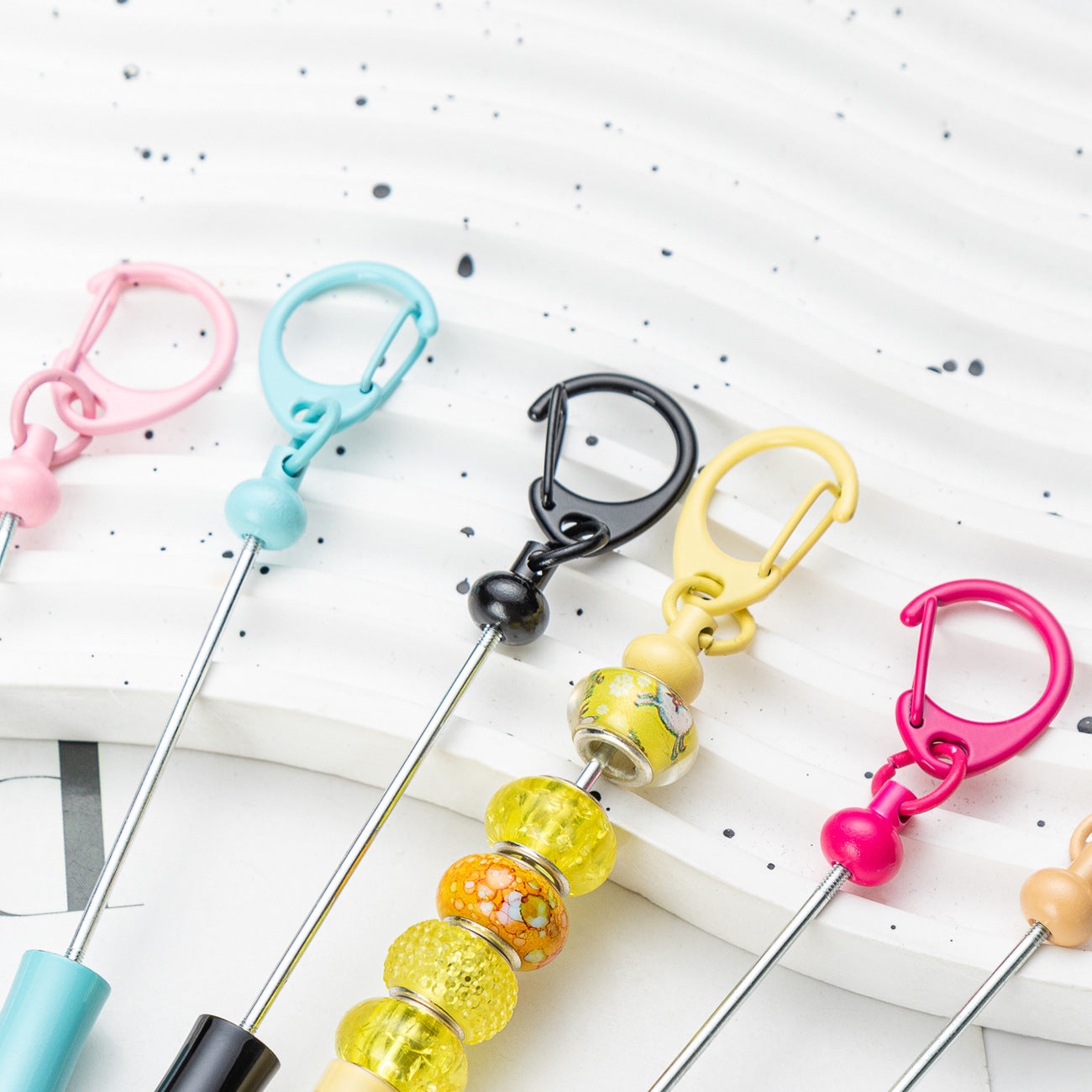 Wholesale Beadable Letter Opener Keychain Metal Paper Cutter ACC-KC-HuaH006