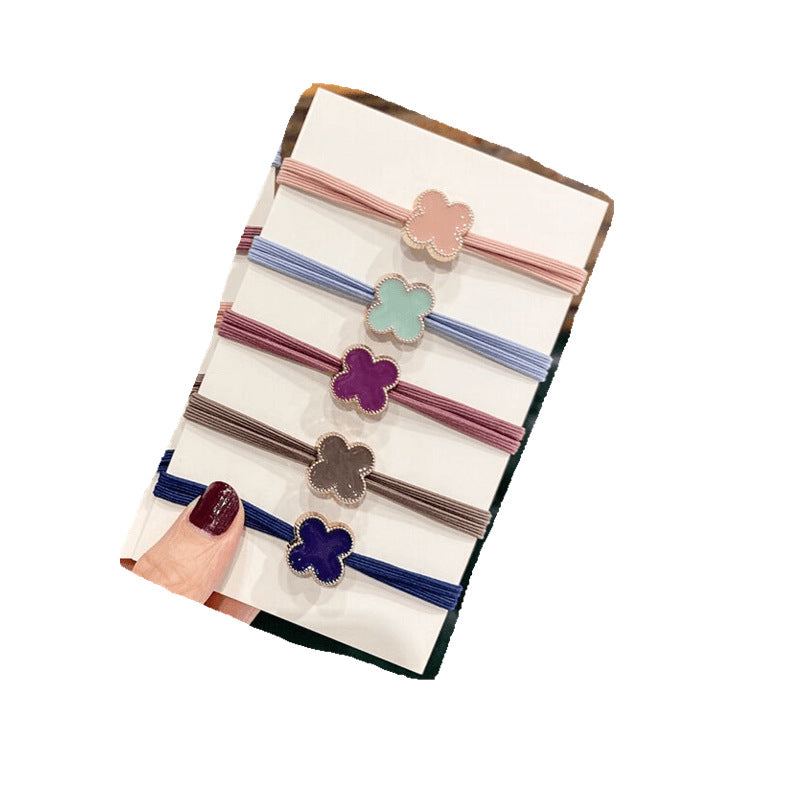 Wholesale 5pcs Love Oil Hair Scrunchies ACC-HS-Huidi021