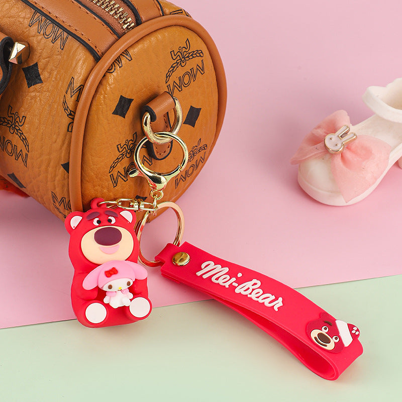 Wholesale Creative Cartoon Cute Doll Keychain ACCVIP-KC-RongX001