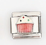Wholesale Italian Style Modular Hamburger Charm Bracelet Stainless Steel Electroplated Unisex Gift