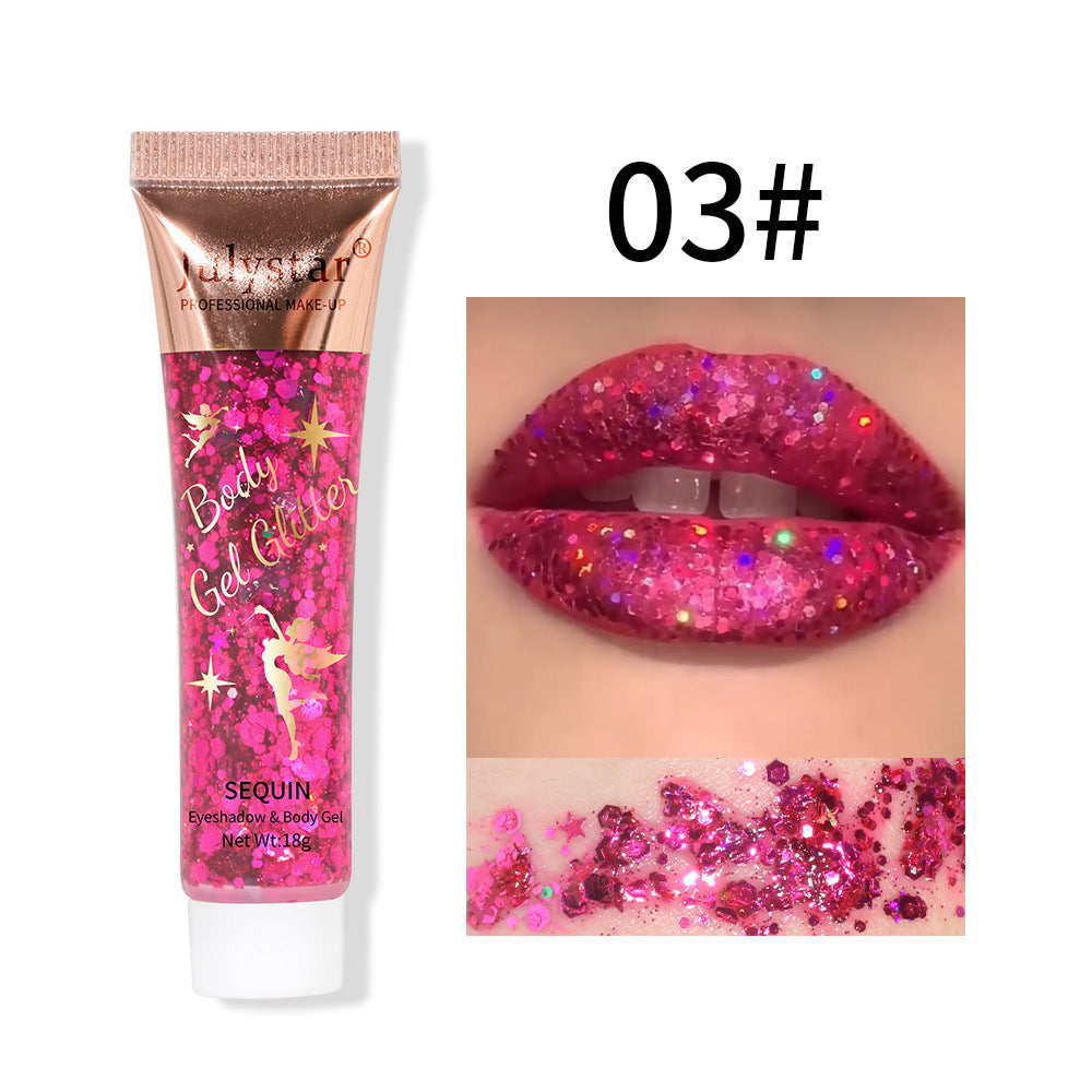 Wholesale Makeup Mermaid Scale Gel Glitter Eyeshadow ACC-EW-Meika003