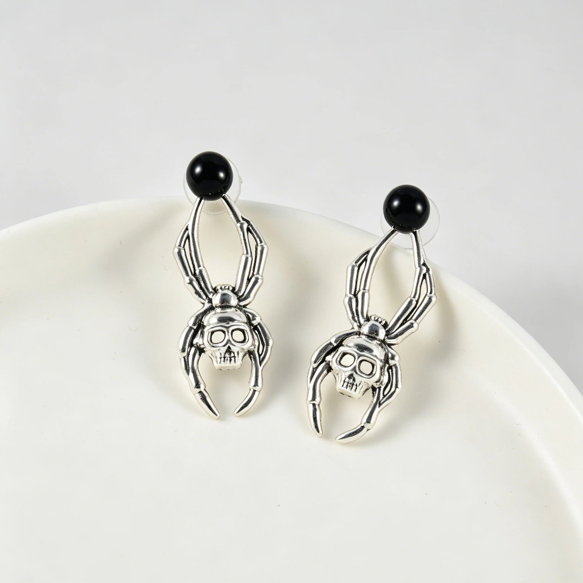 Wholesale Zinc Alloy Skull  Earrings  Gothic Jewelry Accessory Party Wear Gift