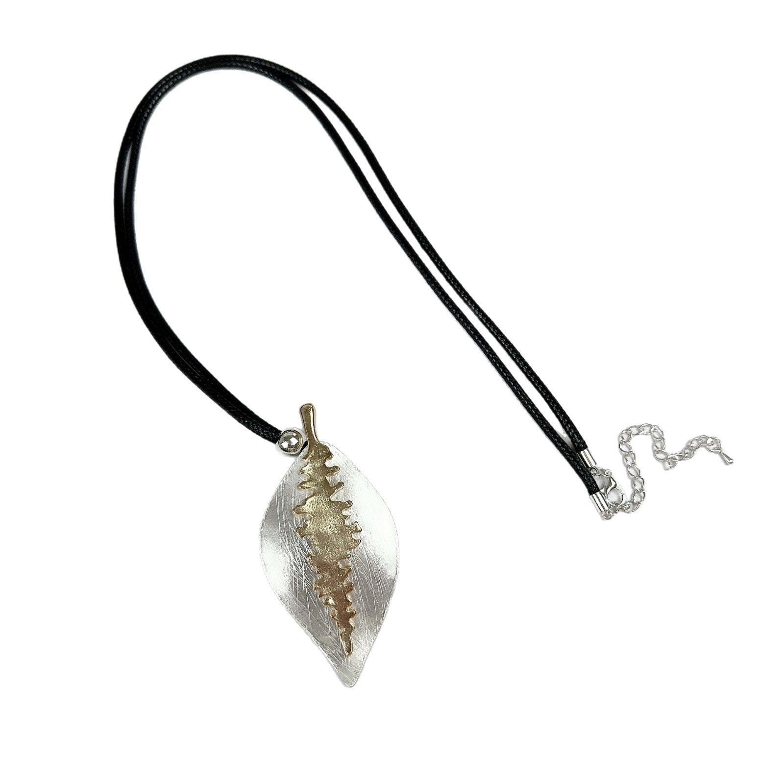 Wholesale Irregular pendant brushed long necklace