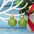 Wholesale  fashion geometric ball Christmas bulb earrings