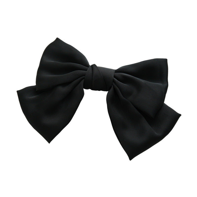 Wholesale Art Bow Hair Clip Satin Hair Accessories Hair Scrunchies ACC-HS-SanTai005