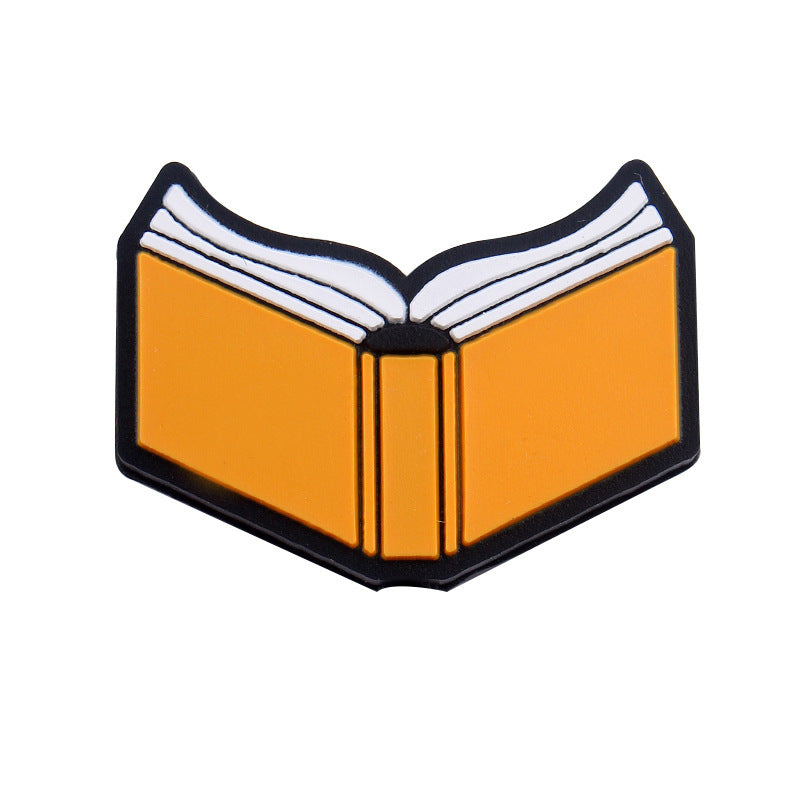 Wholesale 10pcs Graduation Season Cartoon Silicone Focus Beads DIY Beading Accessories ACC-BDS-GuangTian014