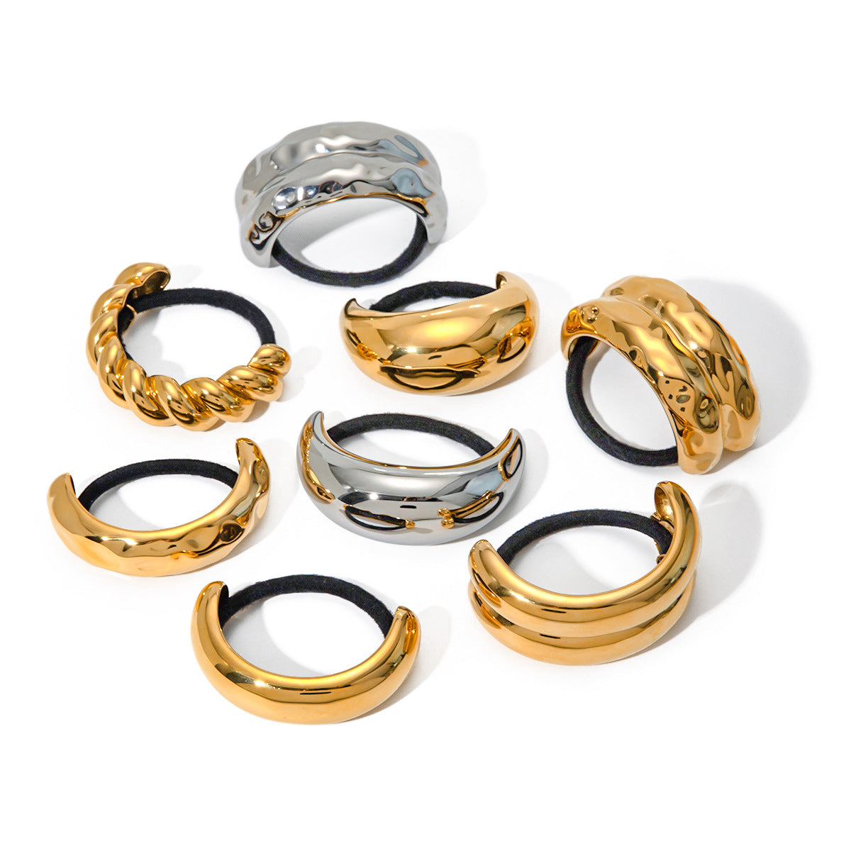 Wholesale stainless steel hair rope and hair band