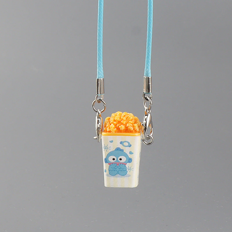 Wholesale Cute cartoon mini popcorn doll accessories