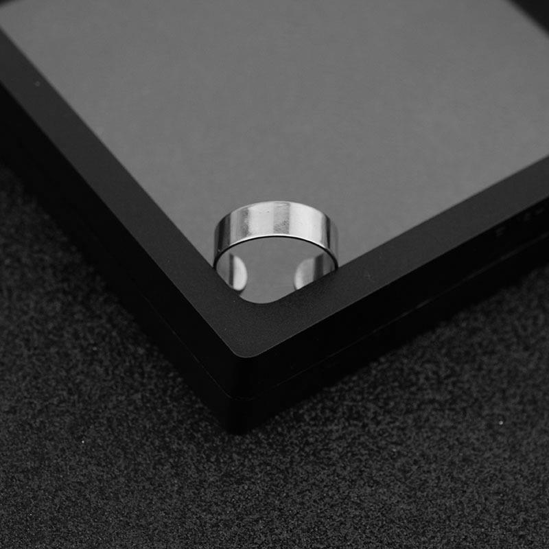 Wholesale Smooth Open Stainless Steel Rings ACC-RS-GouYa003