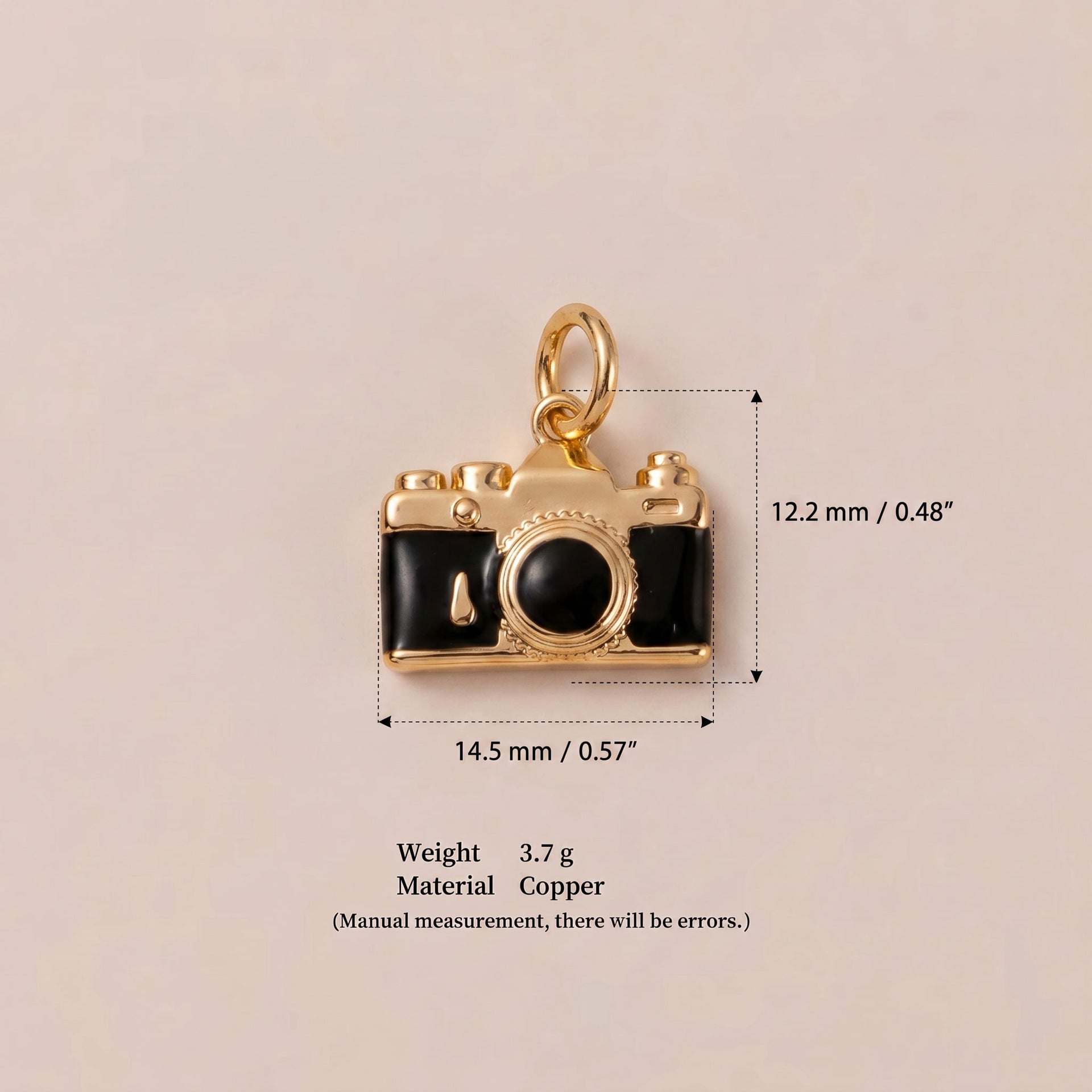 Wholesale Electroplated Copper Compass Pendant Travel Motif Fashion Accessory For Boutique Resale