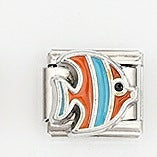 Wholesale 5pcs Italian Charm Bracelet 9mm DIY Splicing Ocean Style Stainless Steel Composable Bracelet