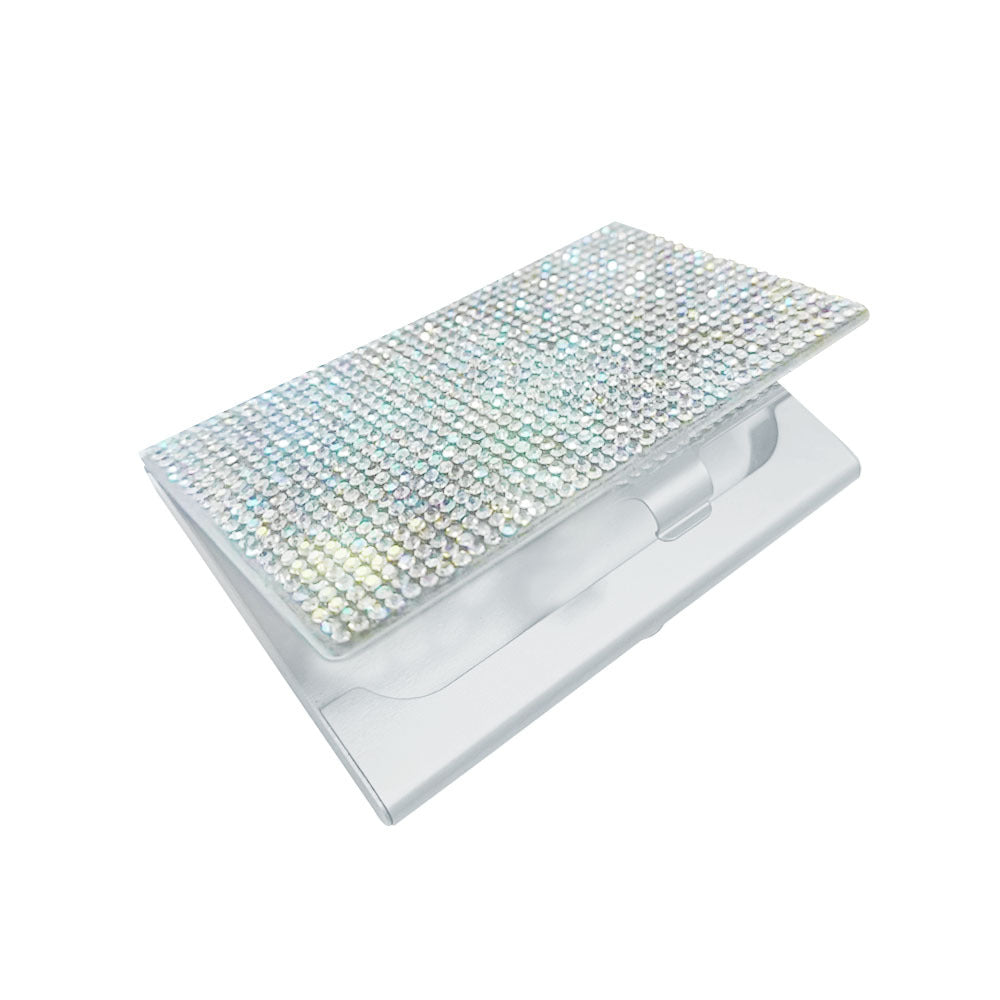 Wholesale Metal Rhinestone Business Card Holder with Rhinestone Business Card Box ACC-BCB-ChiHai001