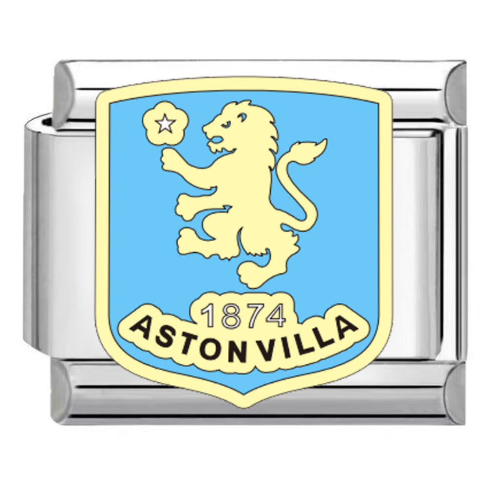 Wholesale Titanium Steel DIY Italian Charm Bracelet With Football Club Pattern Modular Accessory For Gift And Resale