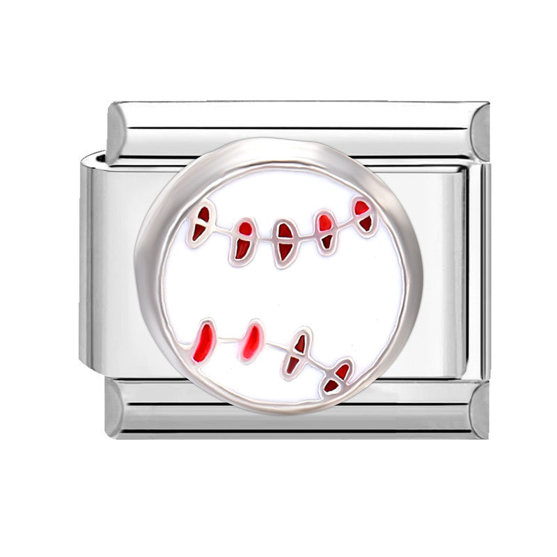 Wholesale Italian Charm Bracelet 9mm DIY Splicing Cute Creative Stainless Steel Composable Bracelet