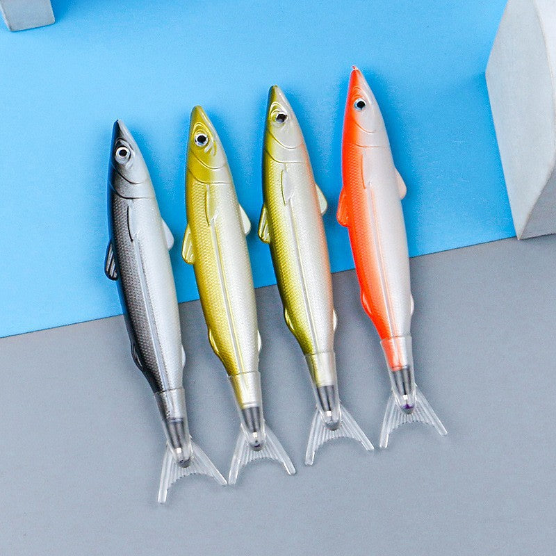 Wholesale Creative Salty Fish Shaped Ballpoint Pens