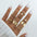 Wholesale 30pcs/set geometric Gothic wind finger ring female personality irregular ring suit