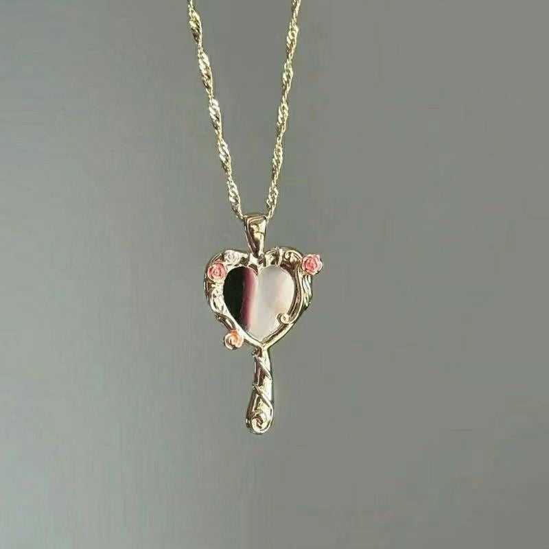 Wholesale White Snowman Button Necklace Christmas Sweater Chain