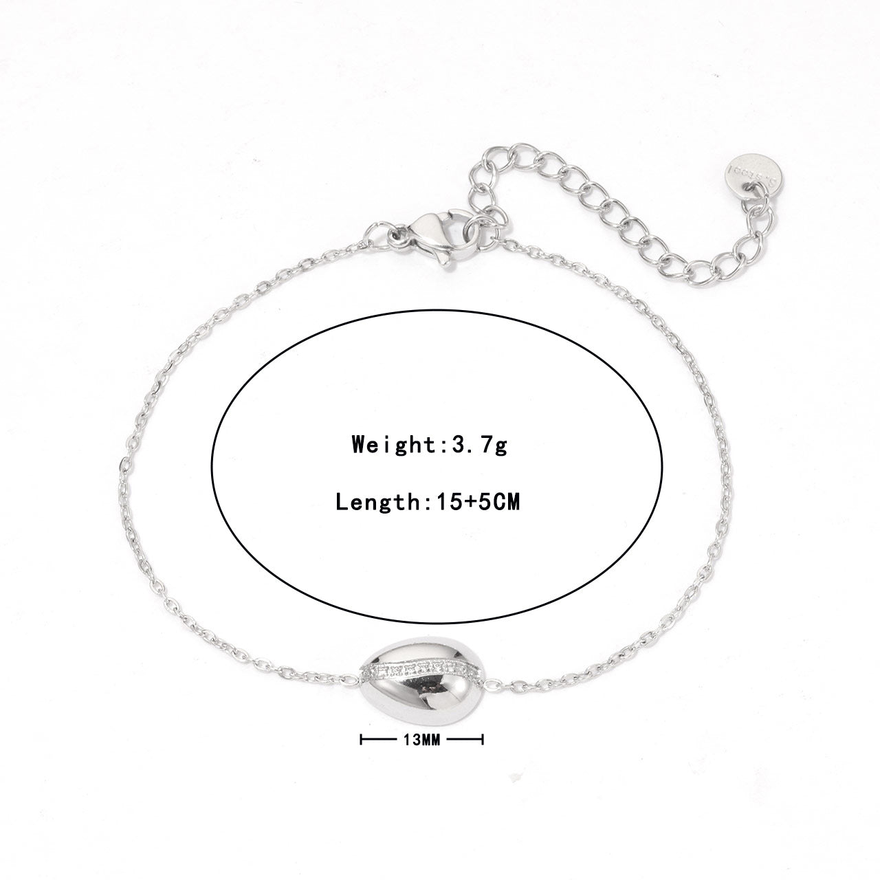 Wholesale Stylish  Minimalist  Versatile and Commuter-Friendly  titanium steel Earring Bracelet Necklace Jewelry Set