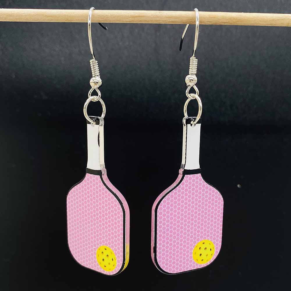 Wholesale Sports Baseball Rugby Basketball Tennis Blue Uniform Acrylic  Earrings