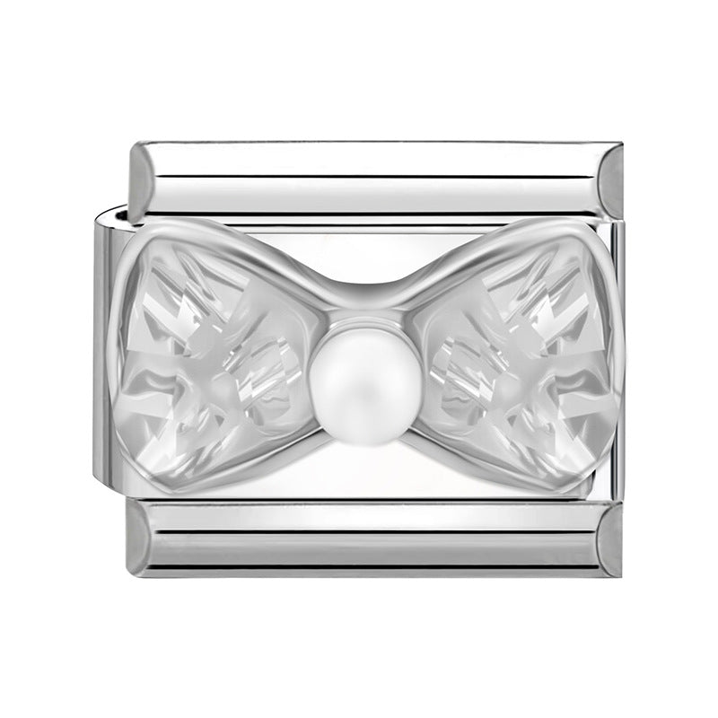 Wholesale Italian Charm Bracelet 9mm DIY Splicing Cute Creative Stainless Steel Composable Bracelet