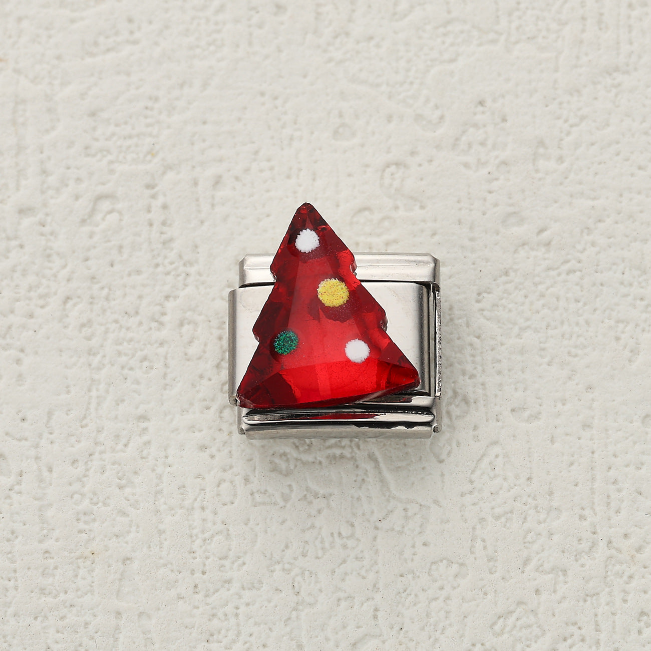 Wholesale 10pcs Italian Charm Bracelet 9mm DIY Splicing Christmas Collection Stainless Steel Composable Bracelet