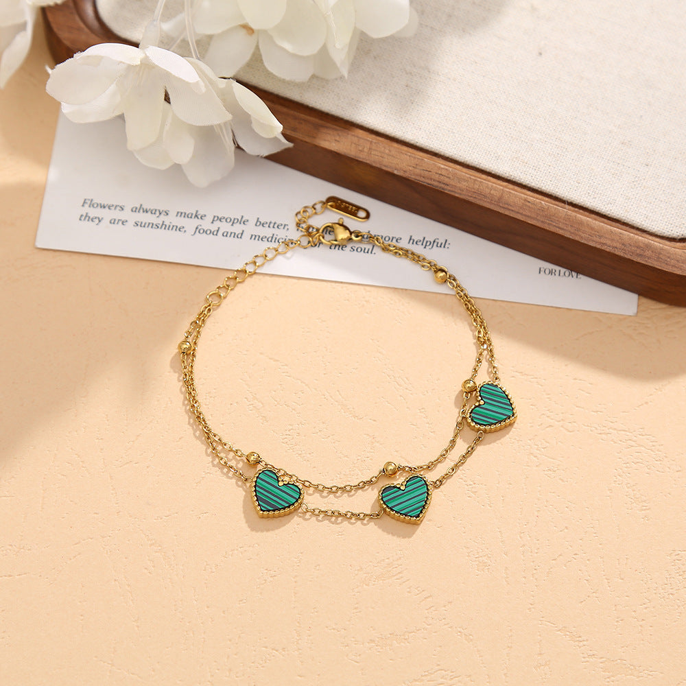 Braccialetto d'amore che non sbiadisce all'ingrosso