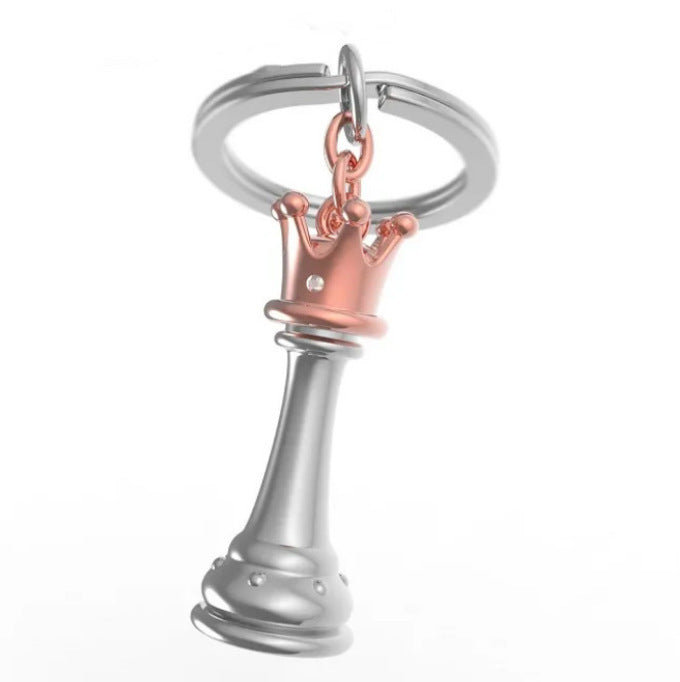 Wholesale Queen King Chess Bag Pendant Keychain