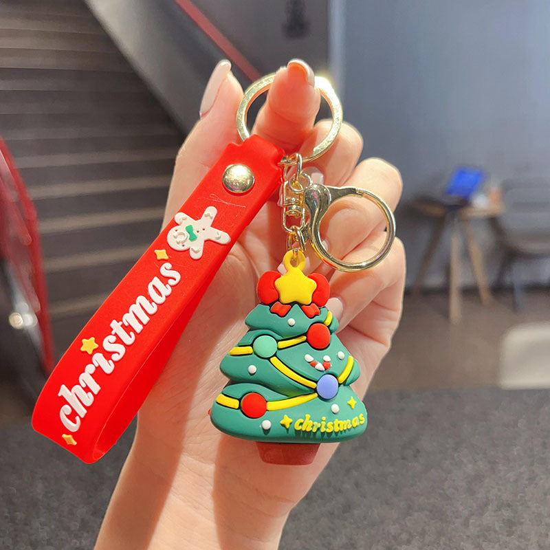 Wholesale Christmas Santa Claus Keychain ACC-KC-YingLing001