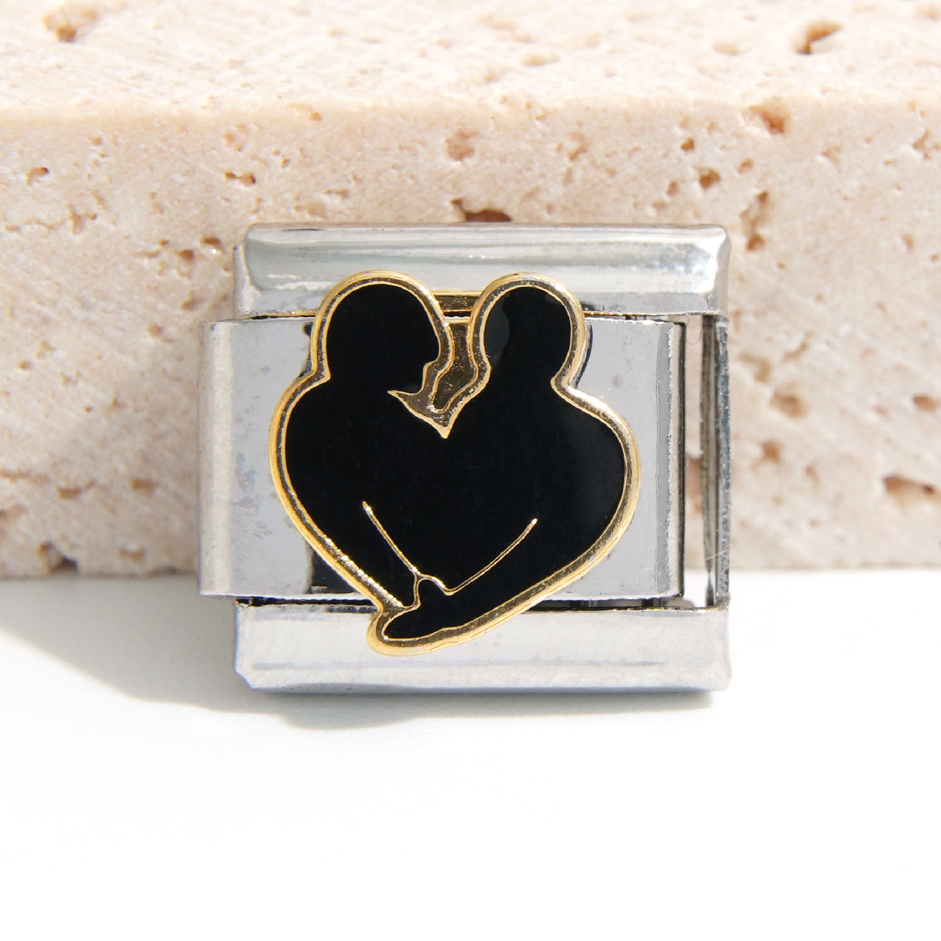 Wholesale Italian Charm Bracelet 9mm DIY Splicing Creative Pattern Stainless Steel Composable Bracelet