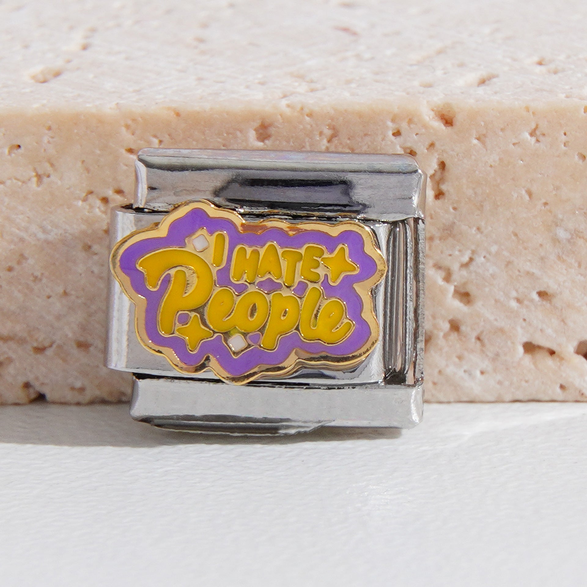 Wholesale Italian Charm Bracelet 9mm DIY Splicing Cute Creative Stainless Steel Composable Bracelet