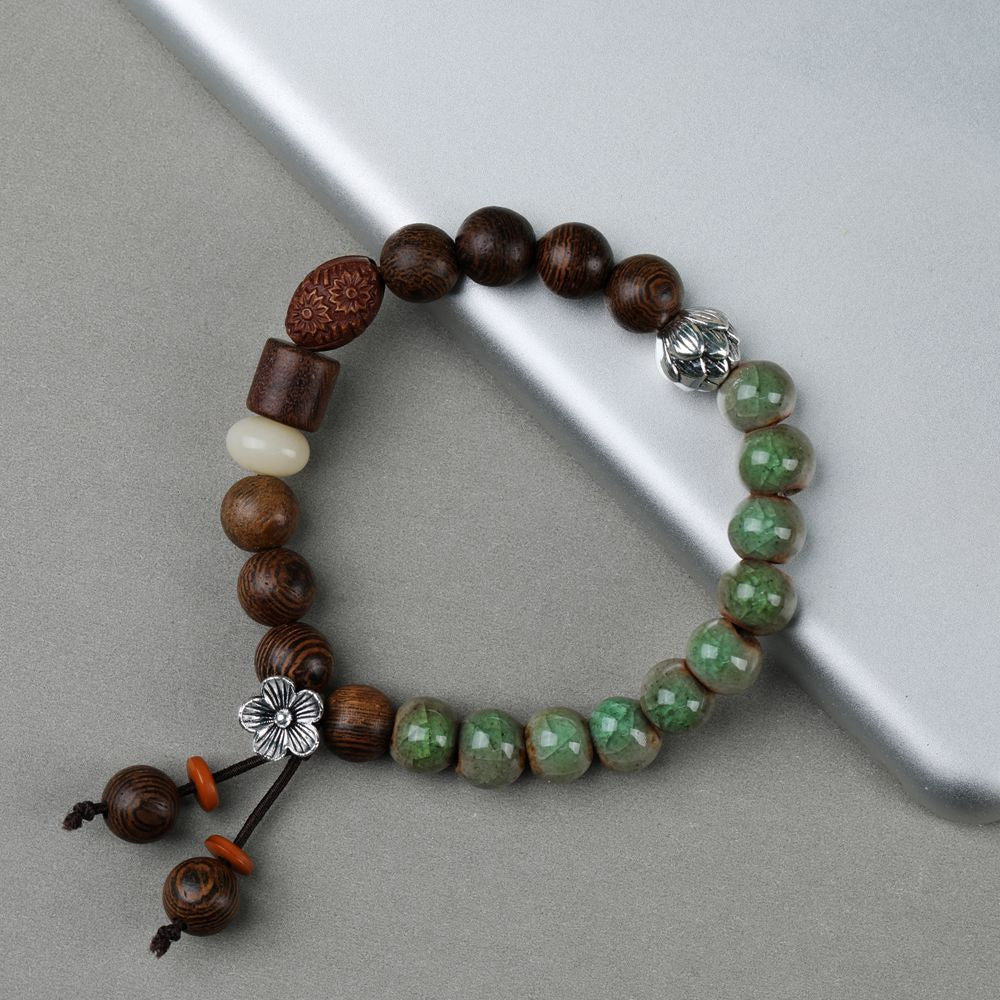 Wholesale Ceramic Bone Porcelain Bead Bracelet ACC-BT-YXH005