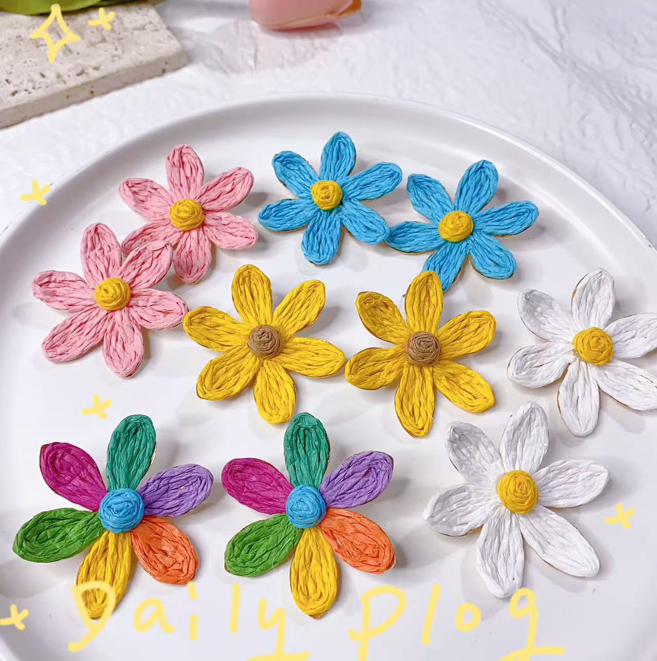 Wholesale high-level hand-woven earrings