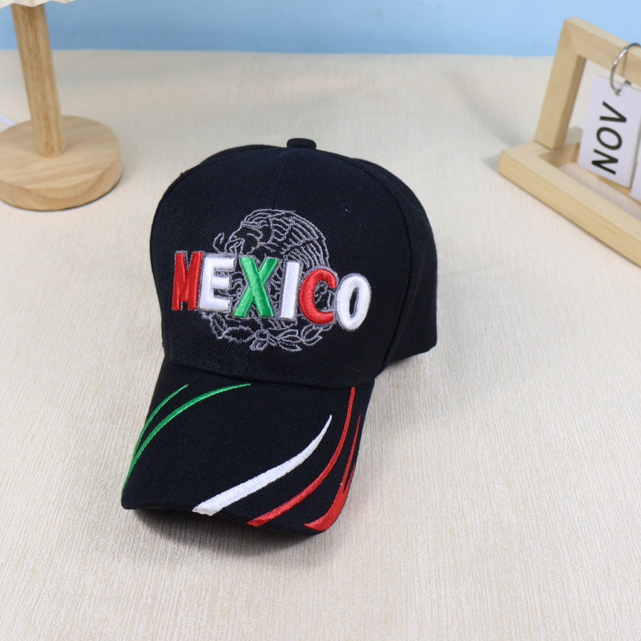 Wholesale Letter Embroidery Baseball Cap Outdoor Sun Protection Velcro Cap Hat ACC-HT-LingXuan001