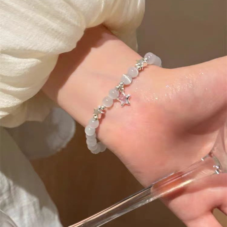 Wholesale Star Barbed Wire Bow Bracelet