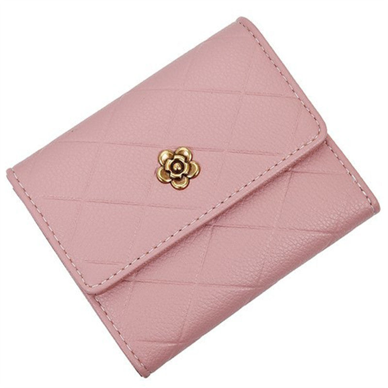 Wholesale Small Diamond Wallet with Multiple Card Slots and Coin Purse ACC-WT-DuoMe006