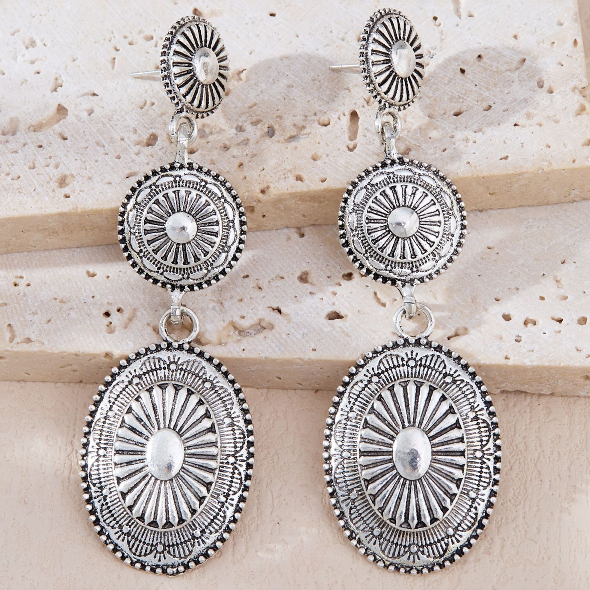 Wholesale Retro Western Cowboy Bohemian  Earrings
