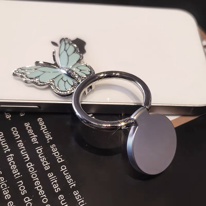 Wholesale Metal Butterfly Ring Buckle phone stand