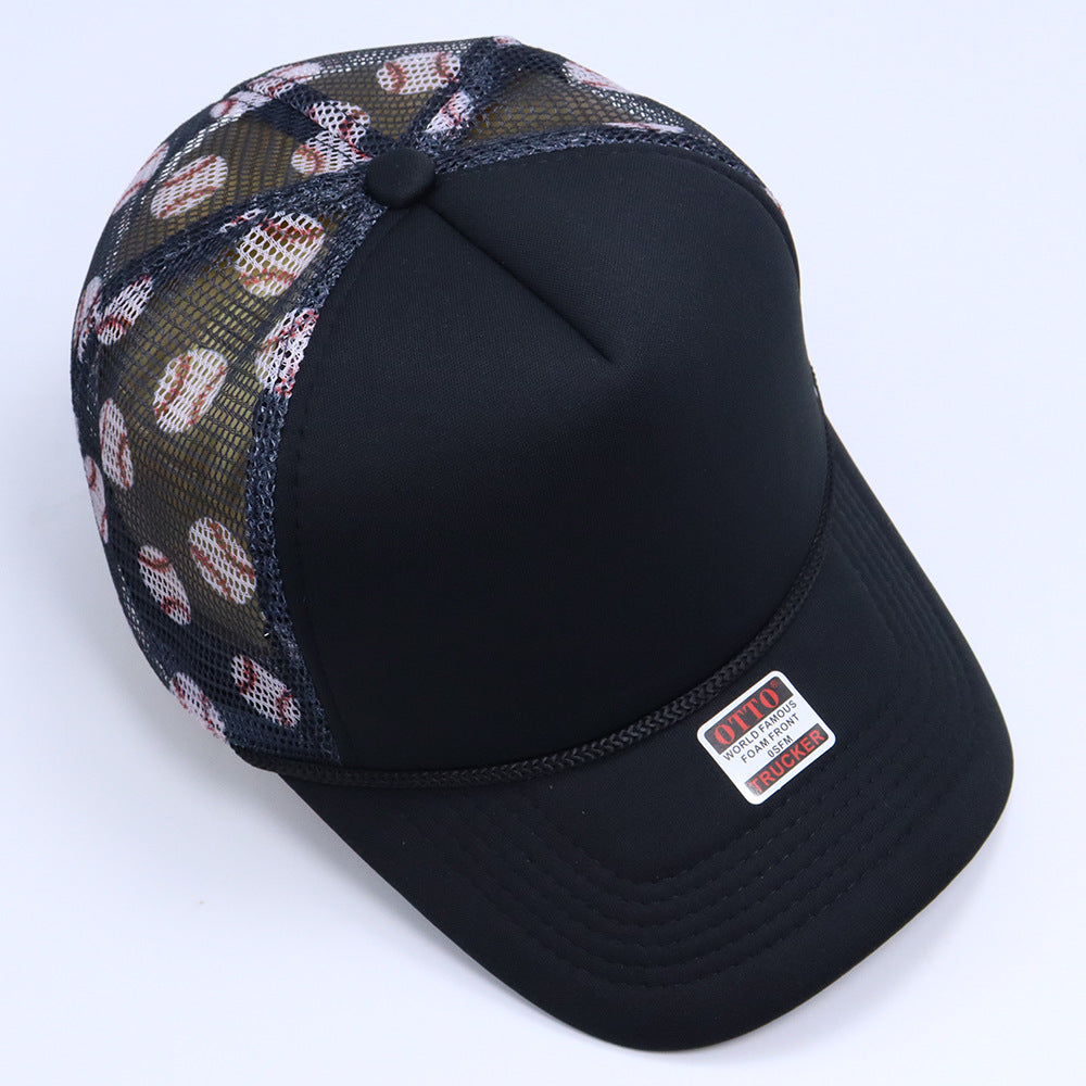 Wholesale  outdoor leisure sun hat leopard plaid baseball cap
