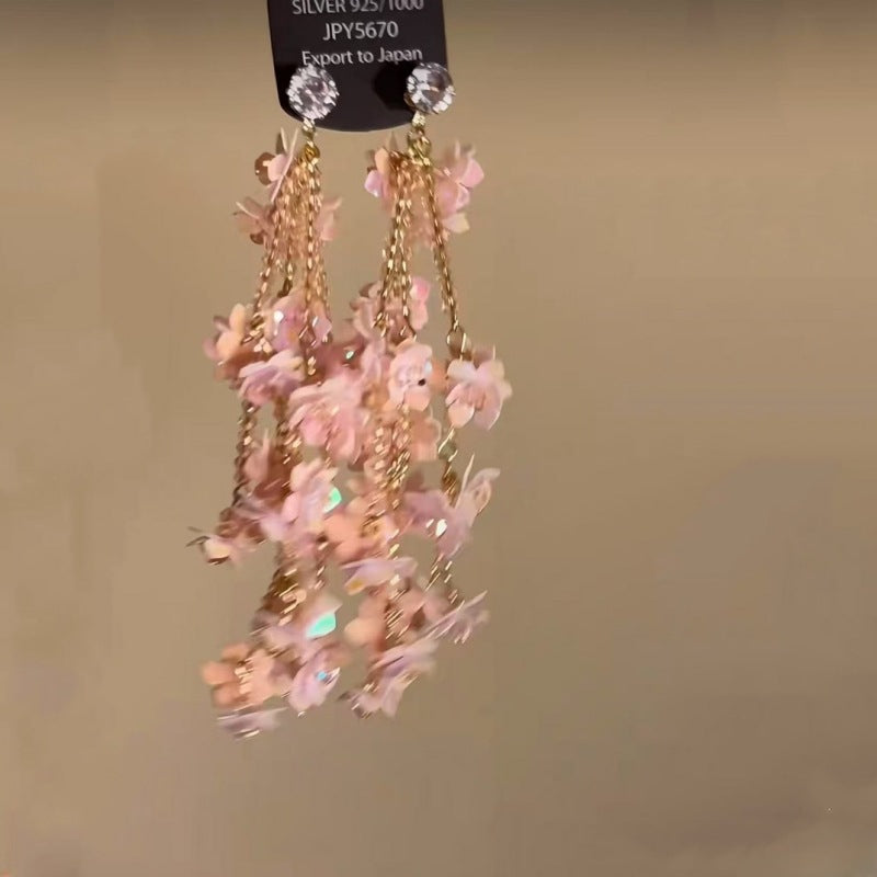 Wholesale Color Flower Earrings